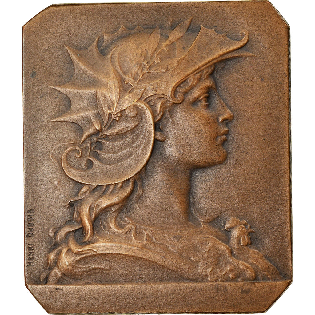 France, Médaille, Marianne Casquée, République Française, Dubois.H, SUP