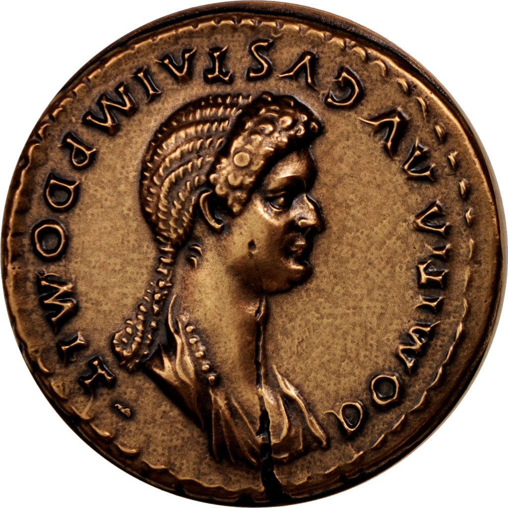 Francia, Medal, Domitia, Pietas, History, FDC, Bronce