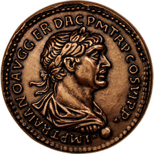 France, Medal, Trajan, History, MS(65-70), Bronze