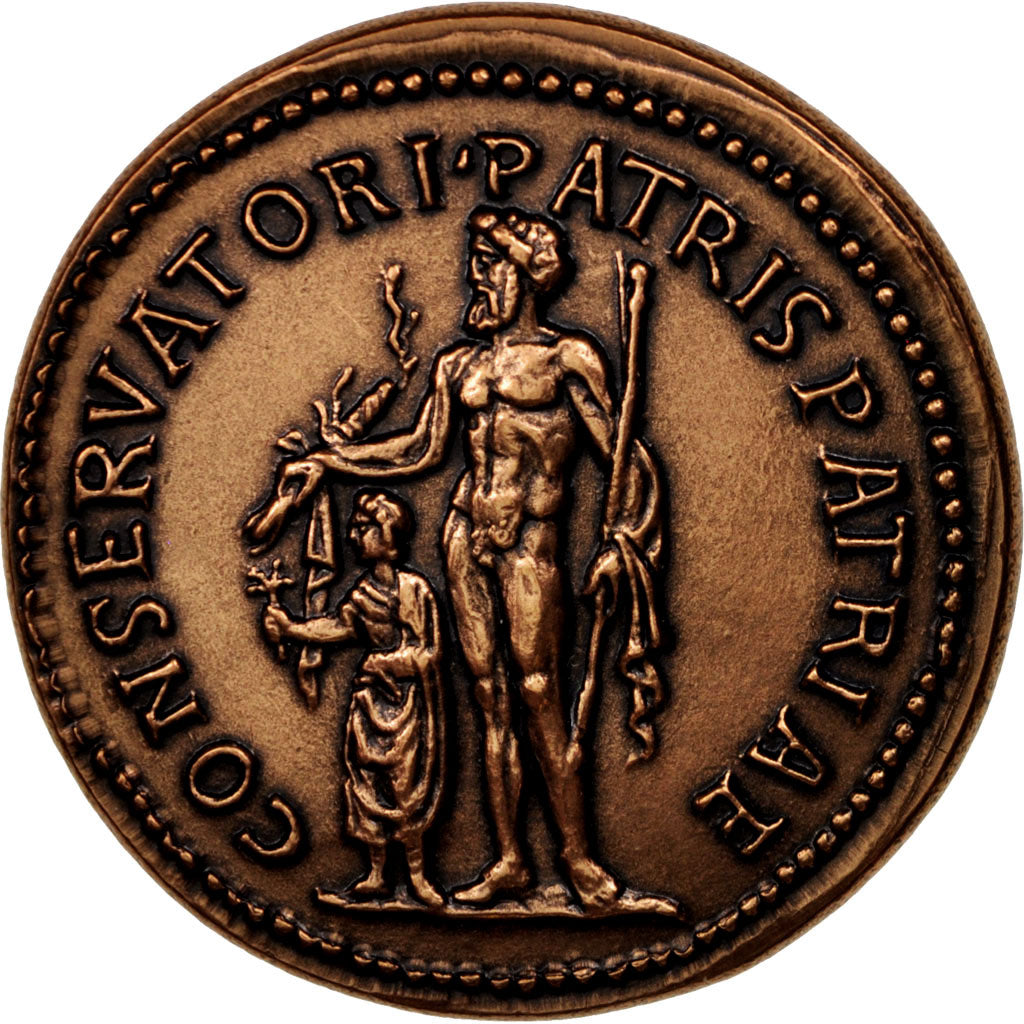 France, Medal, Trajan, History, MS(65-70), Bronze