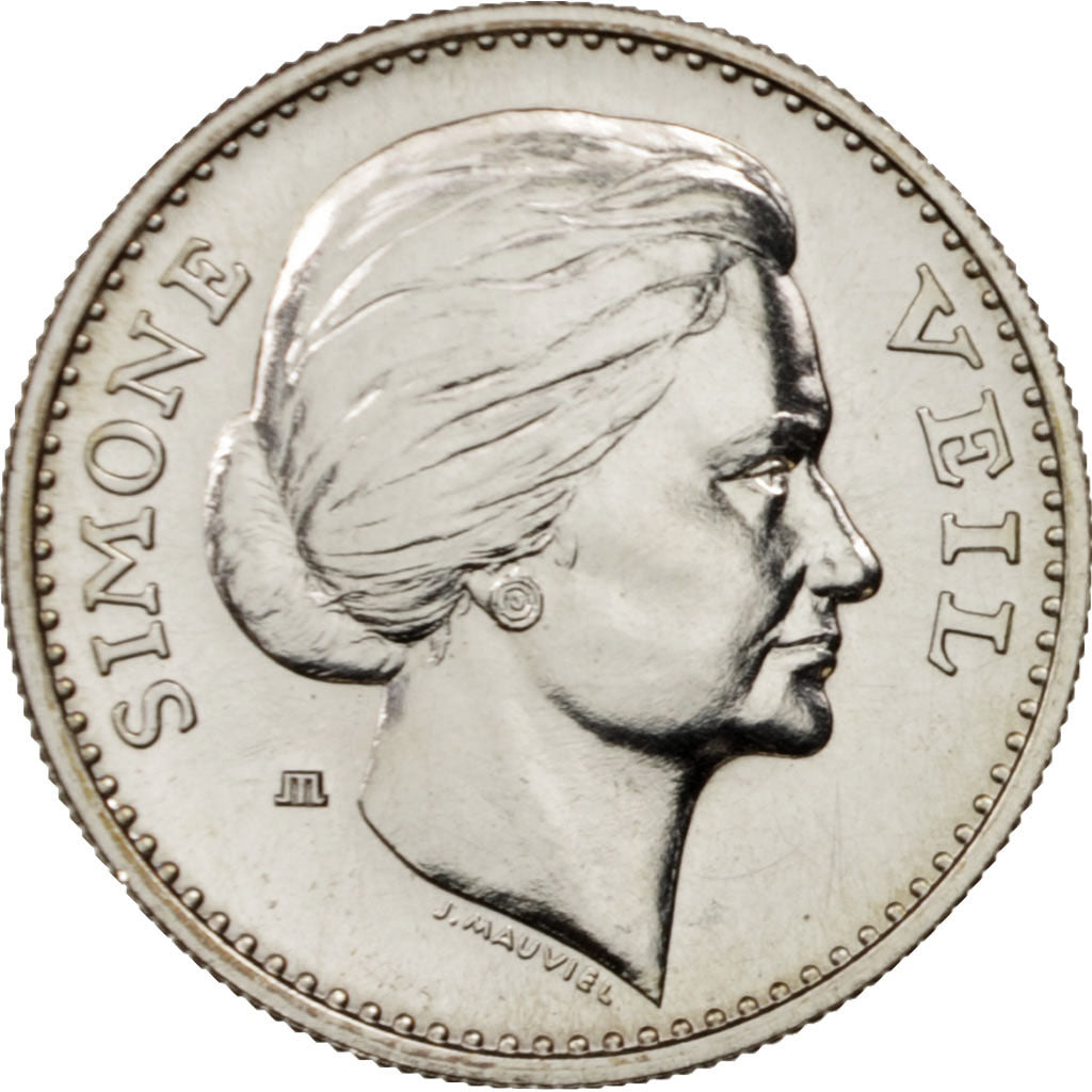 Francia, Medal, Simone Veil, Les grands destins du XXe siècle, History, FDC