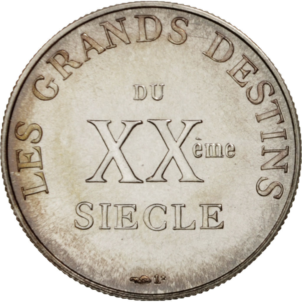 Francia, Medal, Simone Veil, Les grands destins du XXe siècle, History, FDC