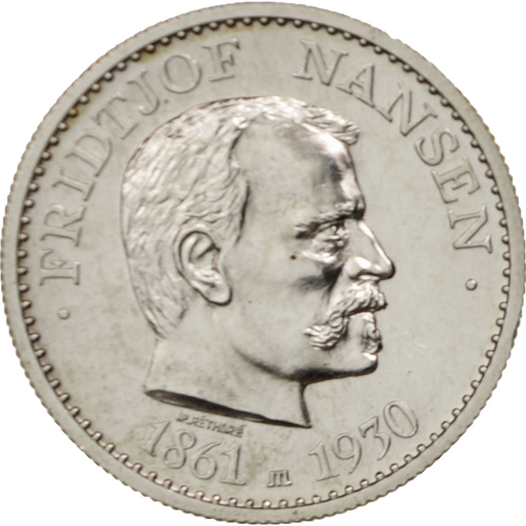 Frankreich, Medal, Fridtjof Nansen, Les grands destins du XXe siècle, History