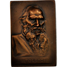 Germany, Medal, Léon Tolstoï, Arts & Culture, AU(55-58), Bronze