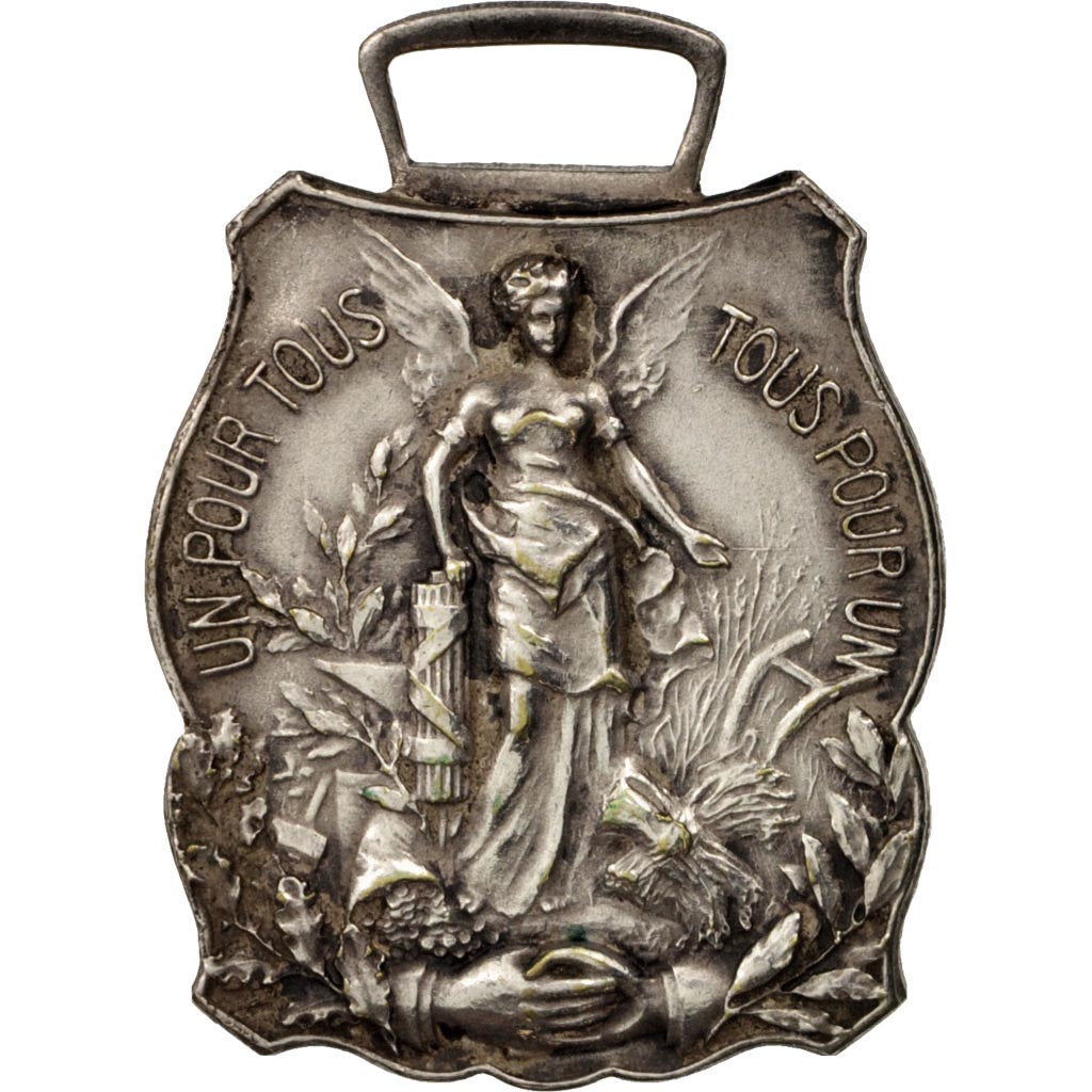 France, Medal, La Mutualité Française, Politics, Society, War, TTB+, Cuivre