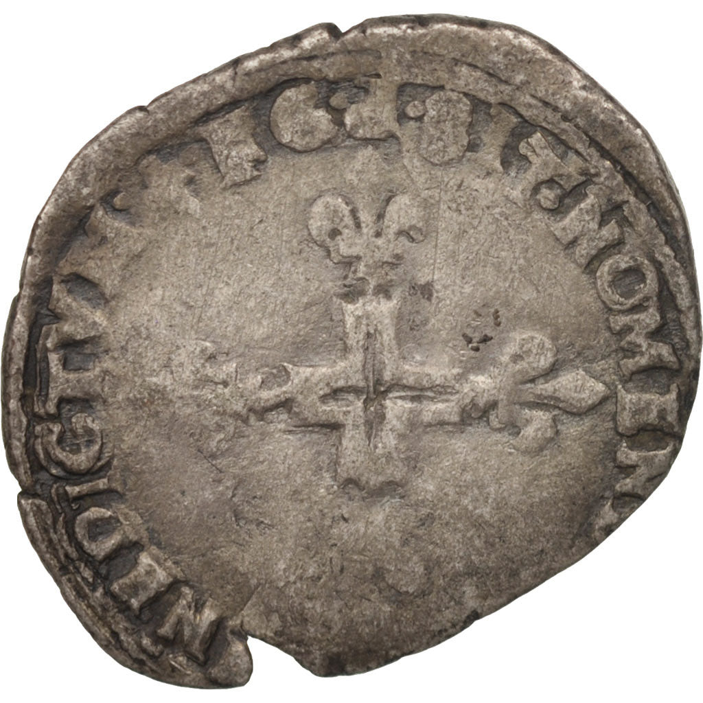 Moneta, Francia, Sol Parisis, 1578, Dijon, MB, Biglione, Duplessy:1137