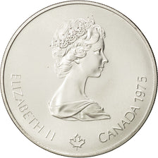 CANADA, 5 Dollars, 1975, Royal Canadian Mint, KM #98, MS(63), Silver, 38, 24.21