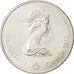 CANADA, 5 Dollars, 1975, Royal Canadian Mint, KM #98, MS(63), Silver, 38, 24.21