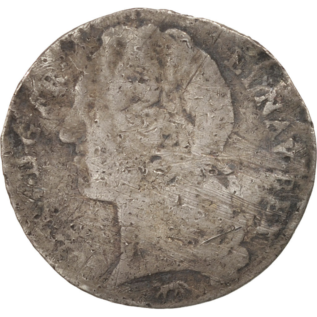 France, Louis XV, 1/10 Écu au bandeau, 12 Sols, 1/10 ECU, 1747, Paris, AG(3)