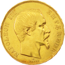 France, Napoleon III, Napoléon III, 50 Francs, 1859, Paris, TTB+, Or