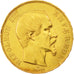 France, Napoleon III, Napoléon III, 50 Francs, 1859, Paris, TTB+, Or