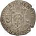 France, Henri II, Douzain aux croissants, 1550, Troyes, VF(30-35),Duplessy:997