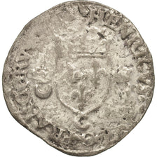 Coin, France, Douzain aux croissants, Caen, VF(20-25), Billon, Duplessy:997