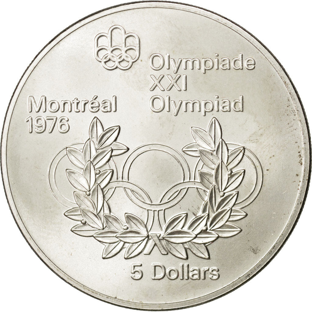 Coin, Canada, Elizabeth II, 5 Dollars, 1974, Royal Canadian Mint, Ottawa