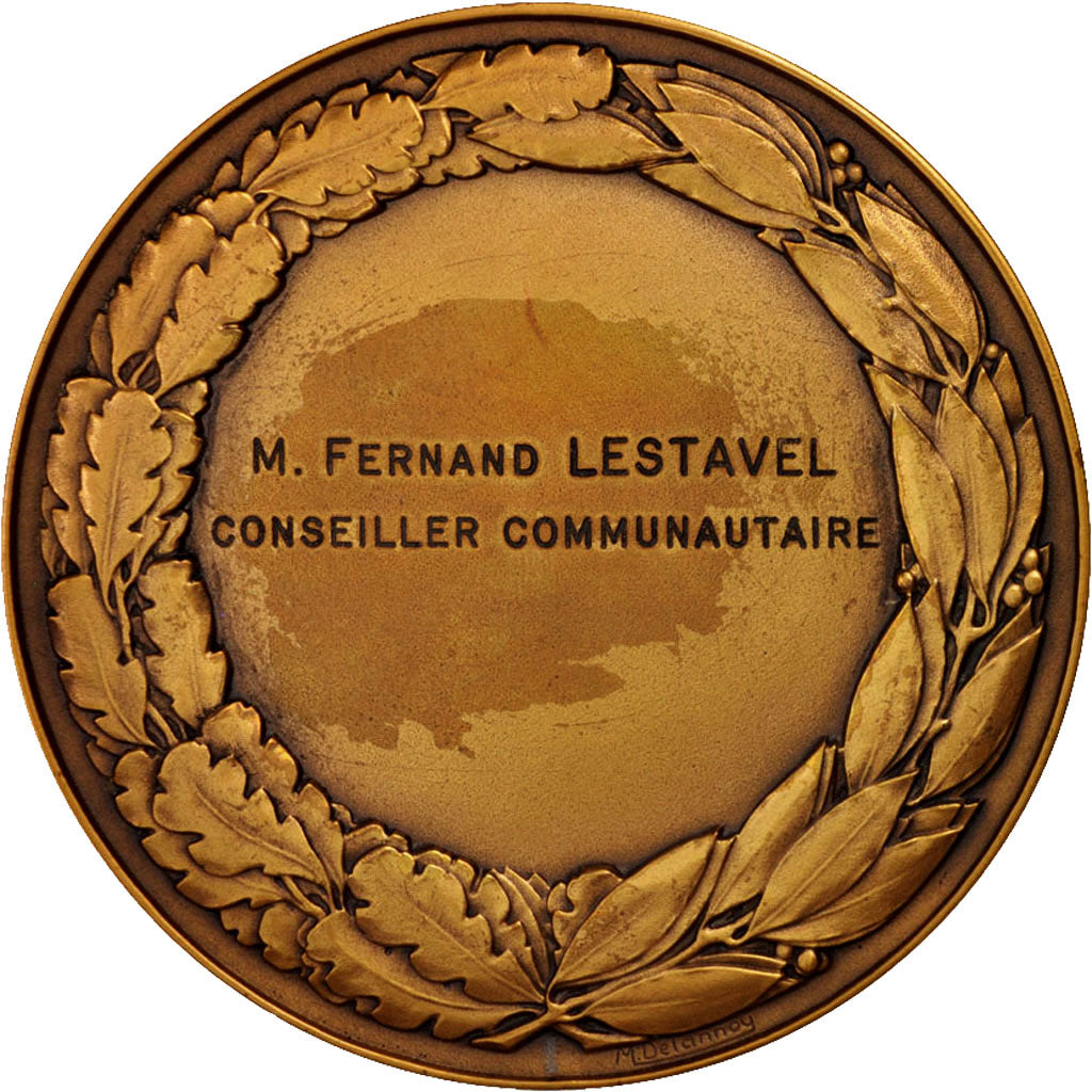 Francia, Medal, Communauté urbaine de Dunkerque, Politics, Society, War, EBC
