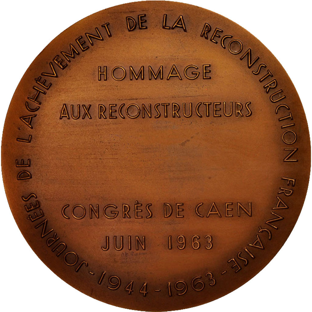 Francia, Medal, Journées de l'achèvement de la reconstruction Française