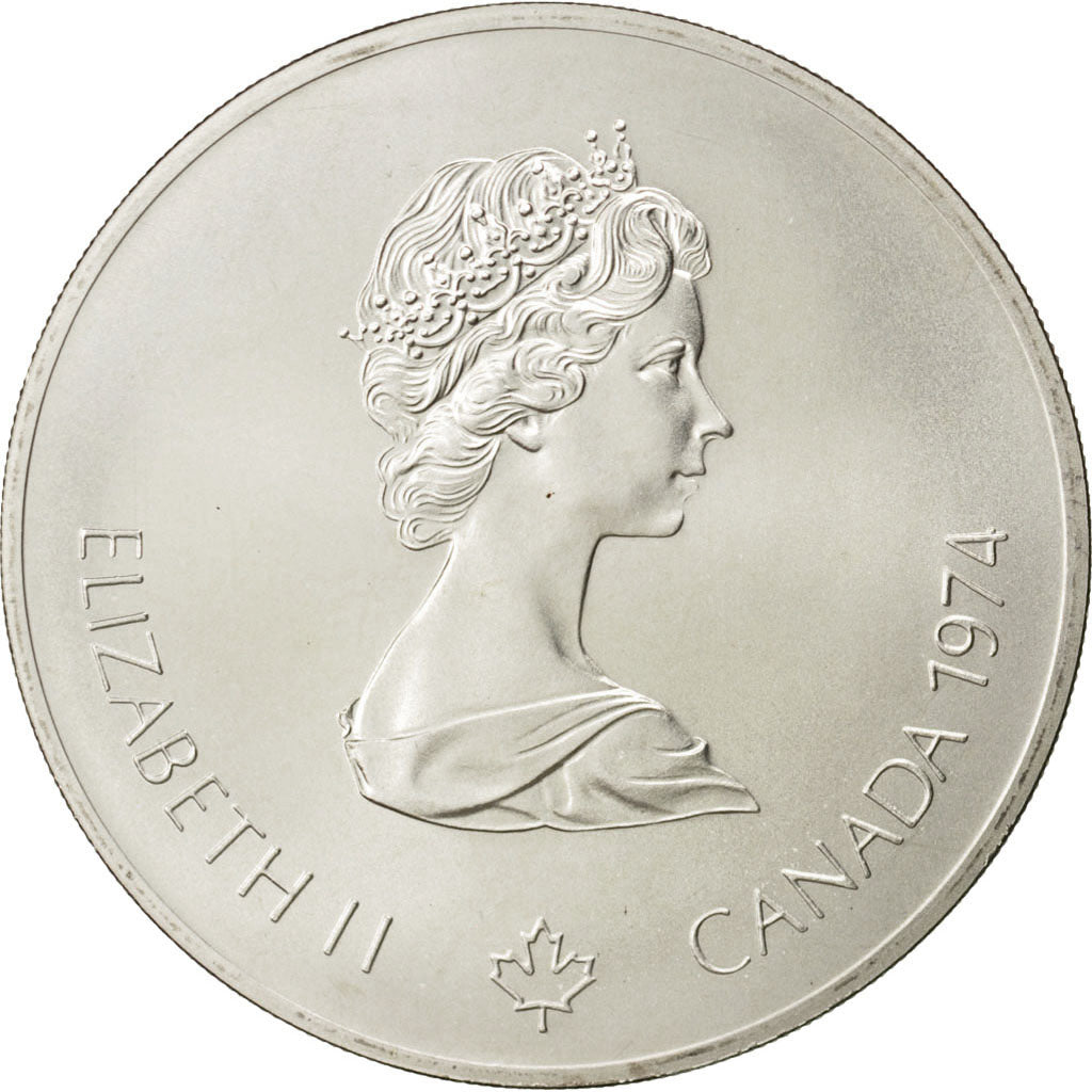 Coin, Canada, Elizabeth II, 5 Dollars, 1974, Royal Canadian Mint, Ottawa