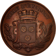 France, Medal, Ville d'Épernay, Société d'Horticulture et de viticulture