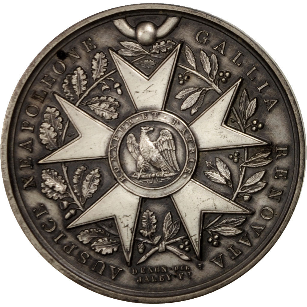 France, Medal, La Légion d'Honneur, History, Andrieu, AU(50-53), Silver
