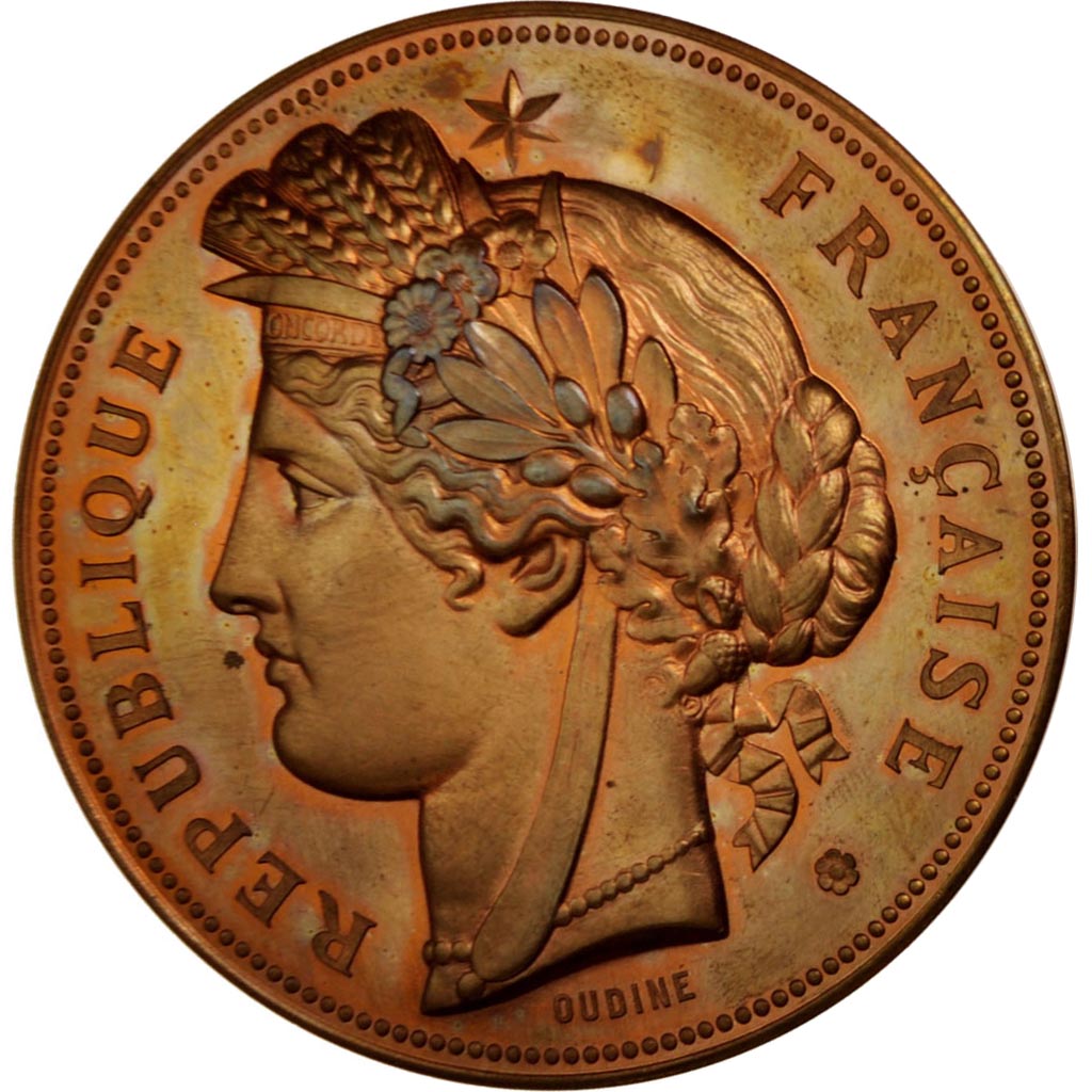 France, Medal, Département de Saone-et-Loire, Concours Hippique