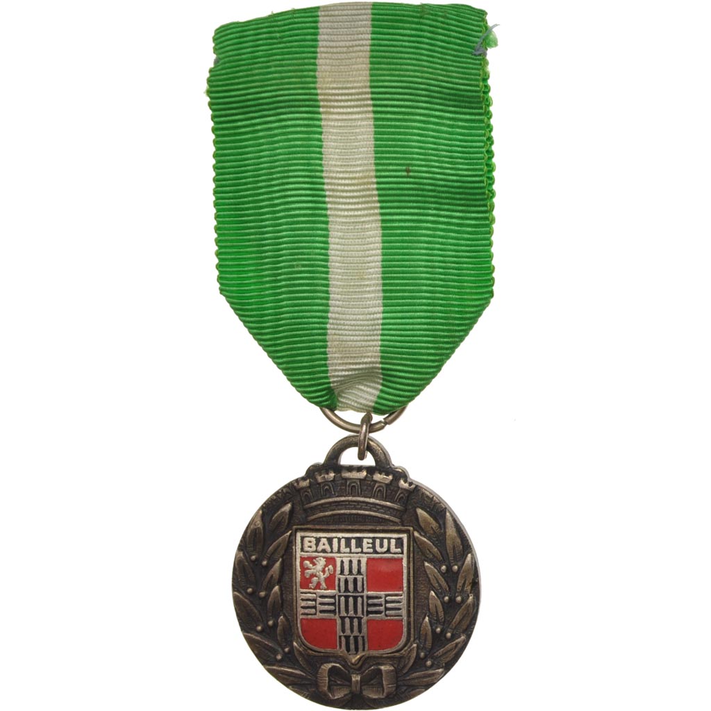 France, Médaille de Bailleul, Medal, Very Good Quality, Bronze
