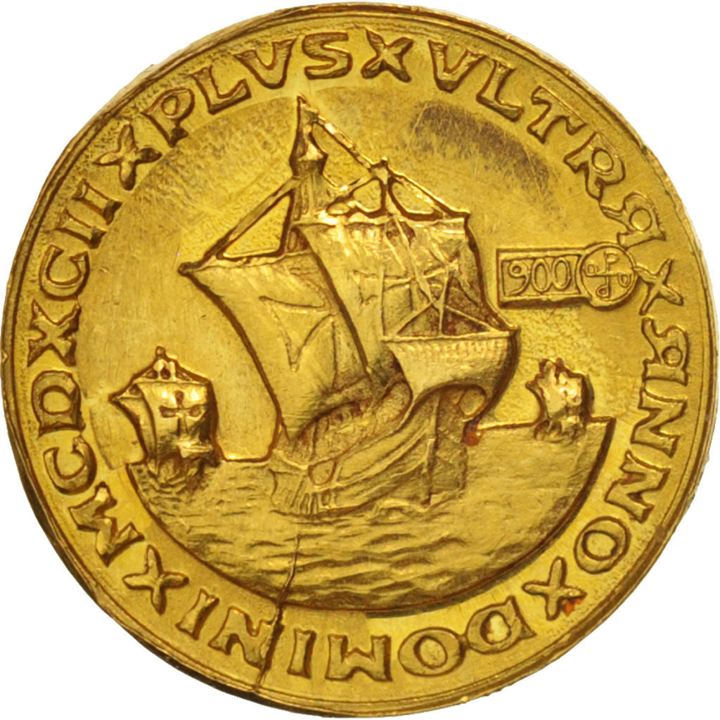 Spain, Medal, New World discovery, History, AU(50-53), Gold
