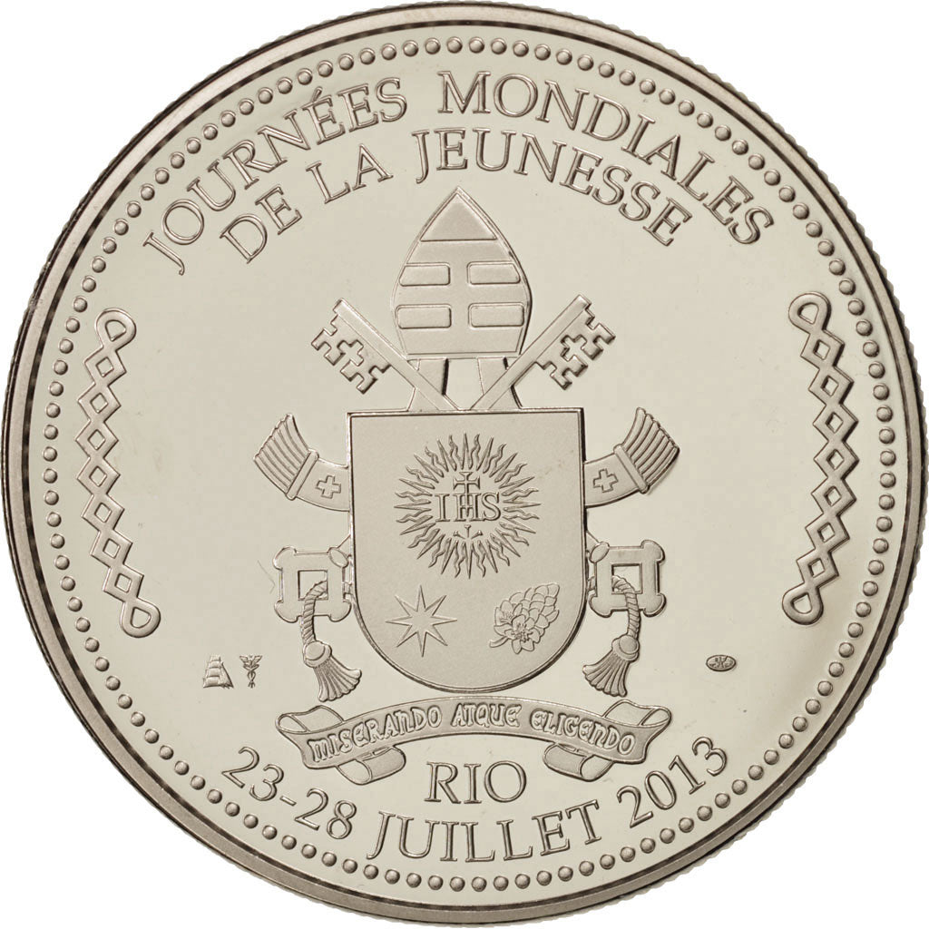 Frankreich, Medal, Journées mondiales de la jeunesse, Rio, 2013, Religions &