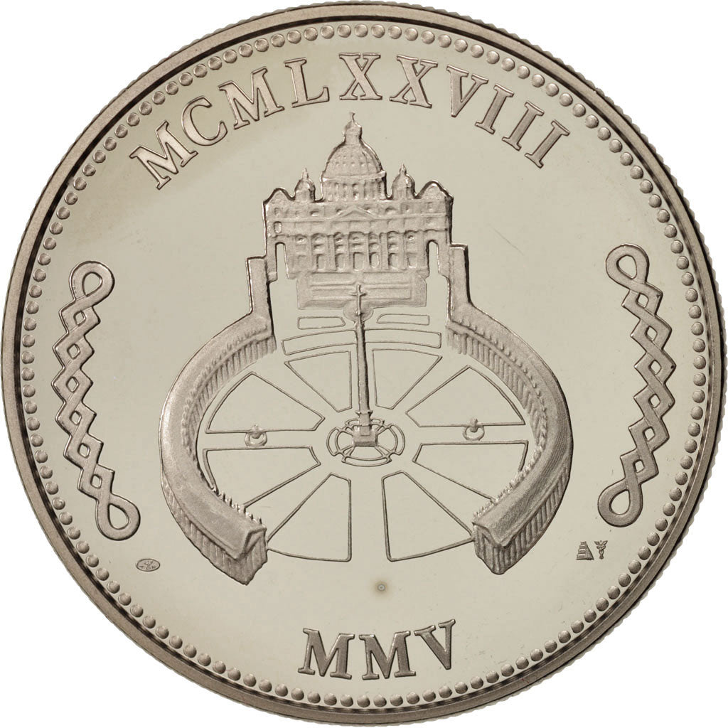 Frankreich, Medal, Iohannes Paulus II, Religions & beliefs, STGL, Nickel