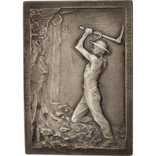 Francia, Medal, Les Mines de Lens, Business & industry, 1929, Roty, SPL-