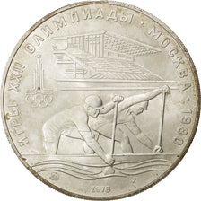 RUSSIA, 10 Roubles, 1978, Moscow, KM #159, MS(63), Silver, 33.46