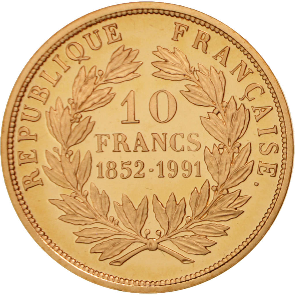 France, Medal, Louis-Napoléon Bonaparte, 10 Francs, French Fifth Republic