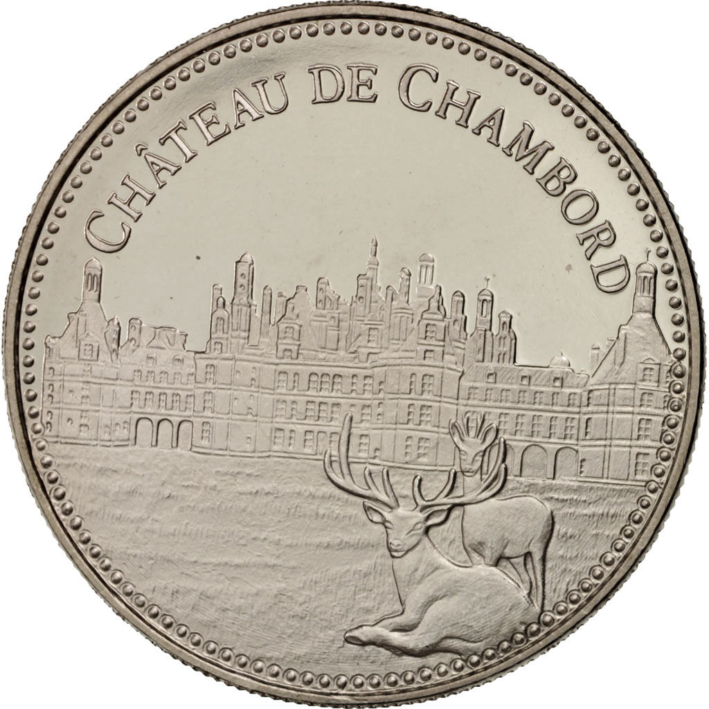 Frankreich, Medal, Les plus beaux trésors du patrimoine de France, Château de