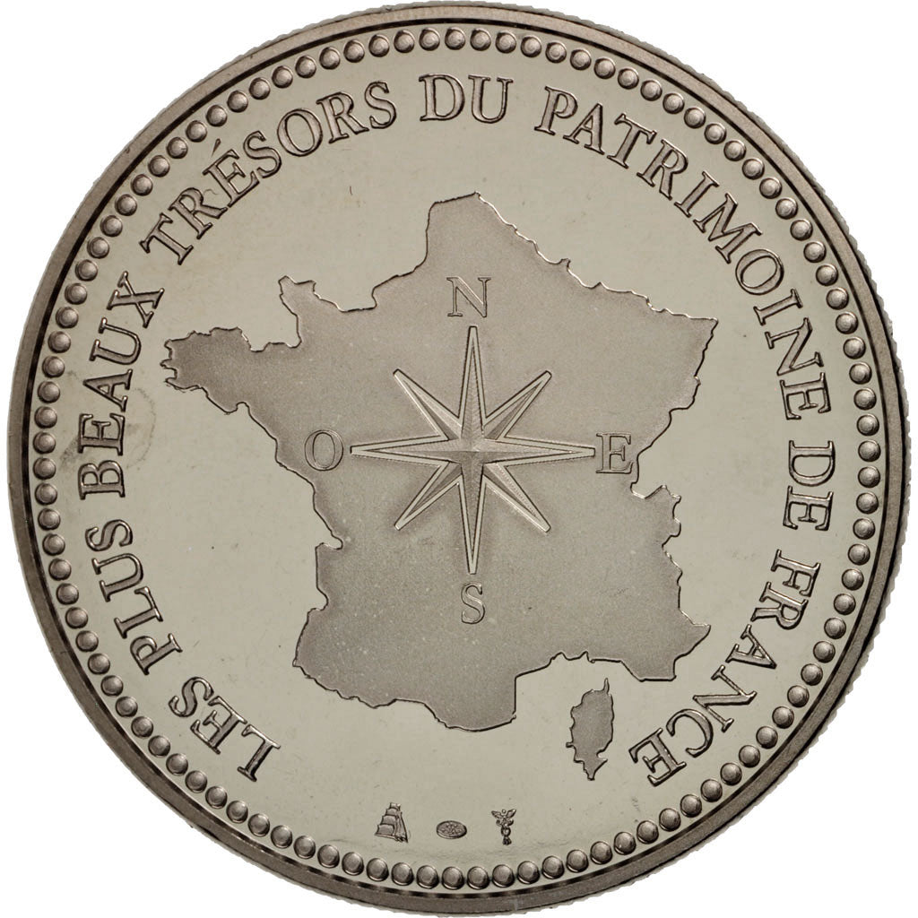 Frankreich, Medal, Les plus beaux trésors du patrimoine de France, Château de