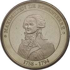 France, Medal, Maximilien de Robespierre, History, MS(65-70), Nickel