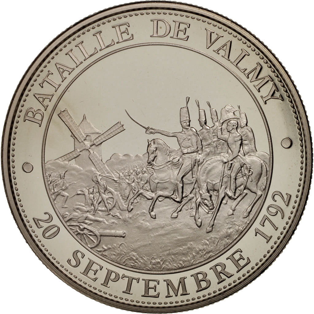 Frankreich, Medal, Bataille de Valmy, History, STGL, Nickel