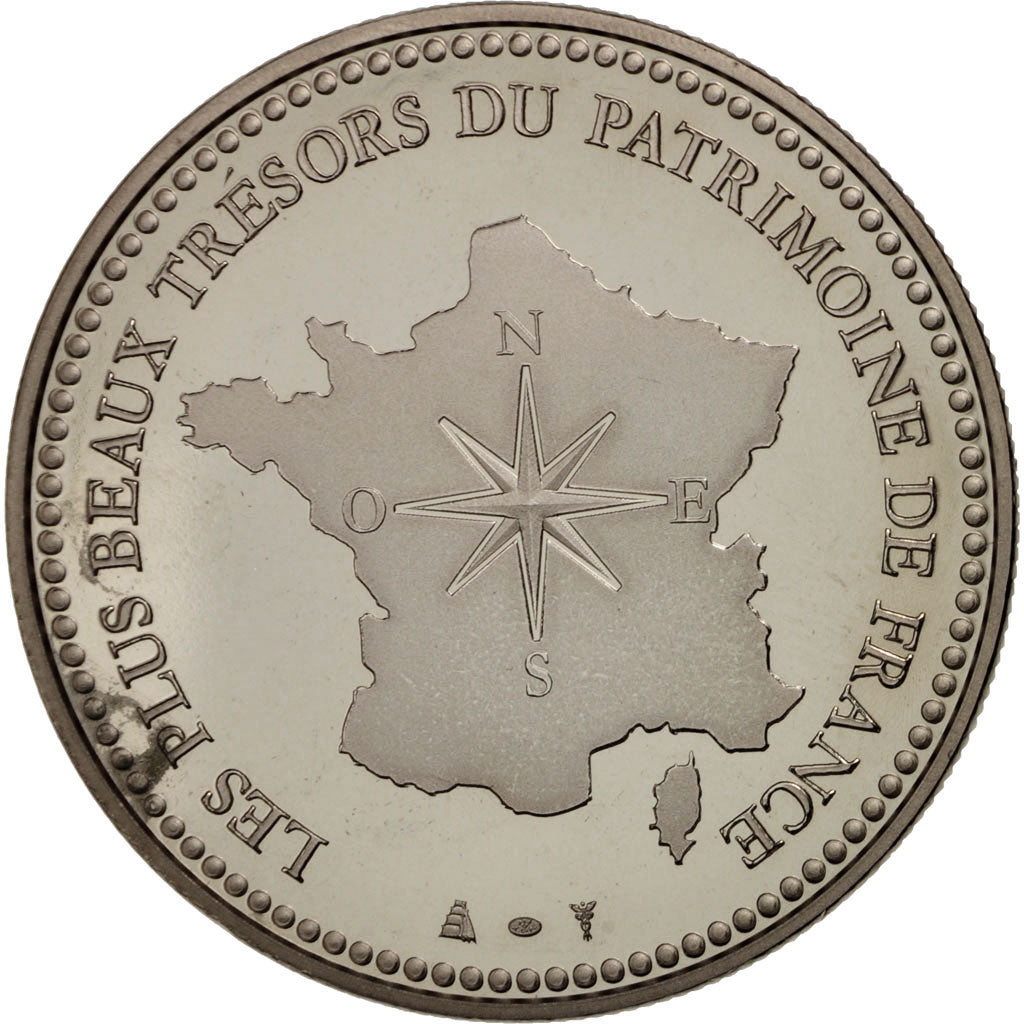 Francia, Medal, French Fifth Republic, Arts & Culture, FDC, Nichel