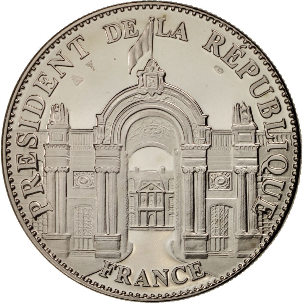 Frankreich, Medal, Présidents de la Ve République, History, STGL, Nickel