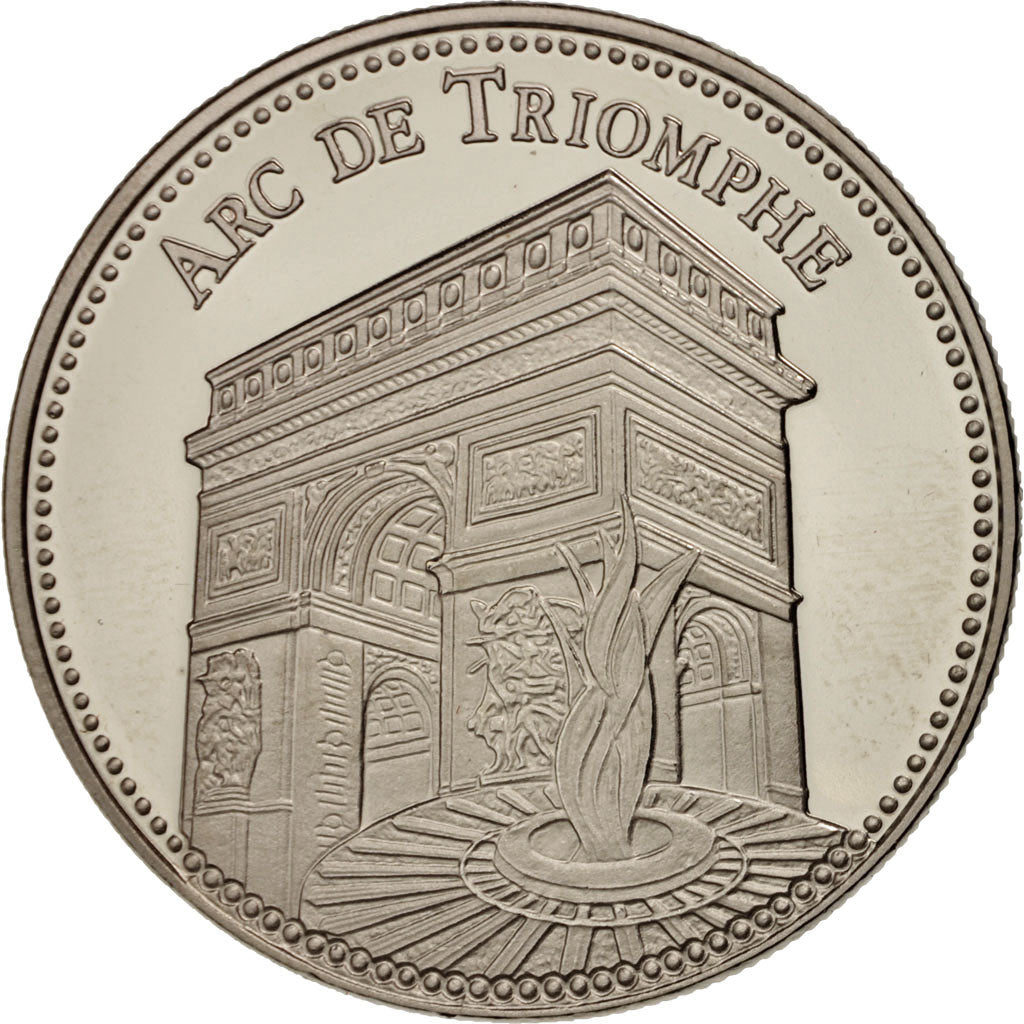 France, Medal, Les plus beaux trésors du patrimoine de France, Arc de Triomphe