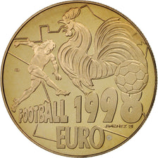 France, Medal, Football 1998, Sports & leisure, 1998, MS(65-70), Nickel