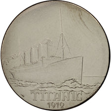 Frankreich, Medal, Les Grands Transatlantiques, Titanic, French Fifth Republic