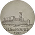 France, Medal, Les Grands Transatlantiques, Ile de France, French Fifth