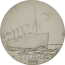 Francia, Medal, Les Grands Transatlantiques, Titanic, French Fifth Republic