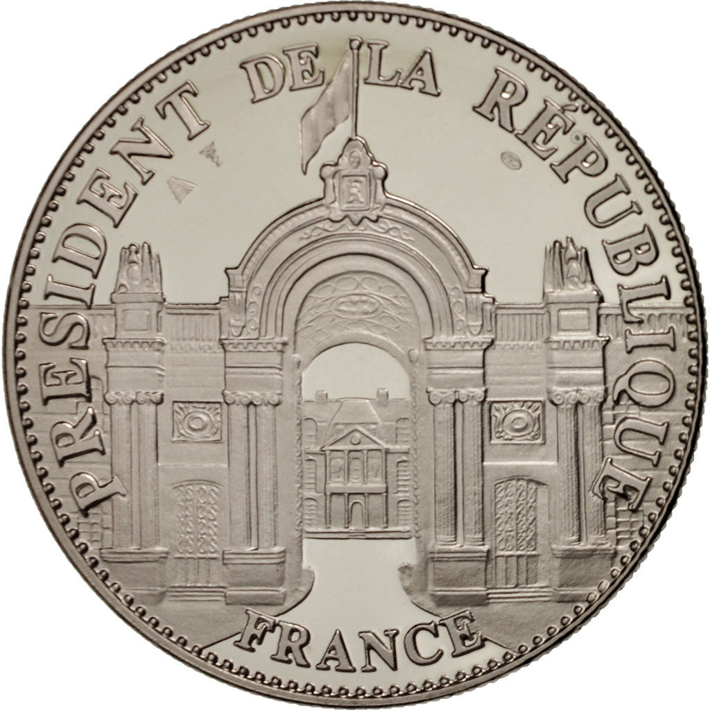 France, Medal, Charles De Gaulle, The Fifth Republic, History, 2010, MS(65-70)