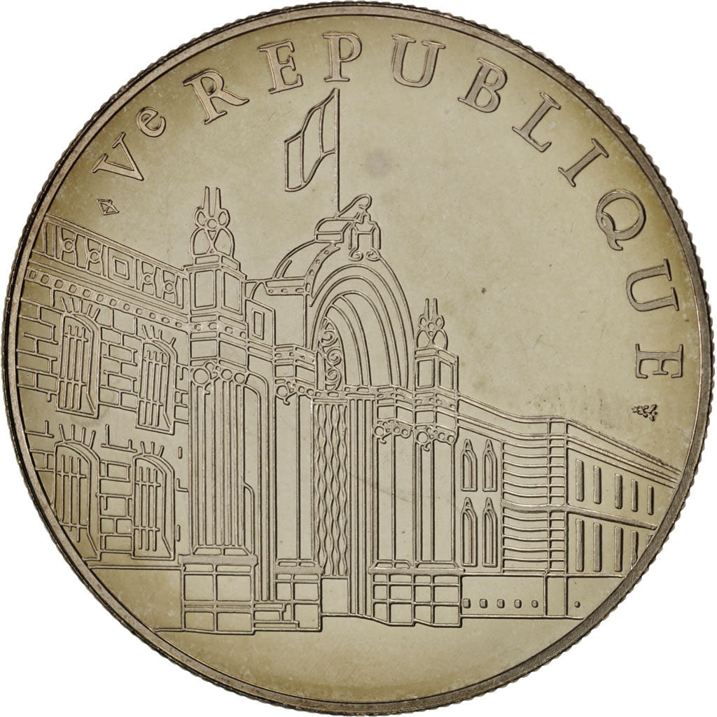 Frankreich, Medal, Ve République, Jacques Chirac, History, STGL, Nickel