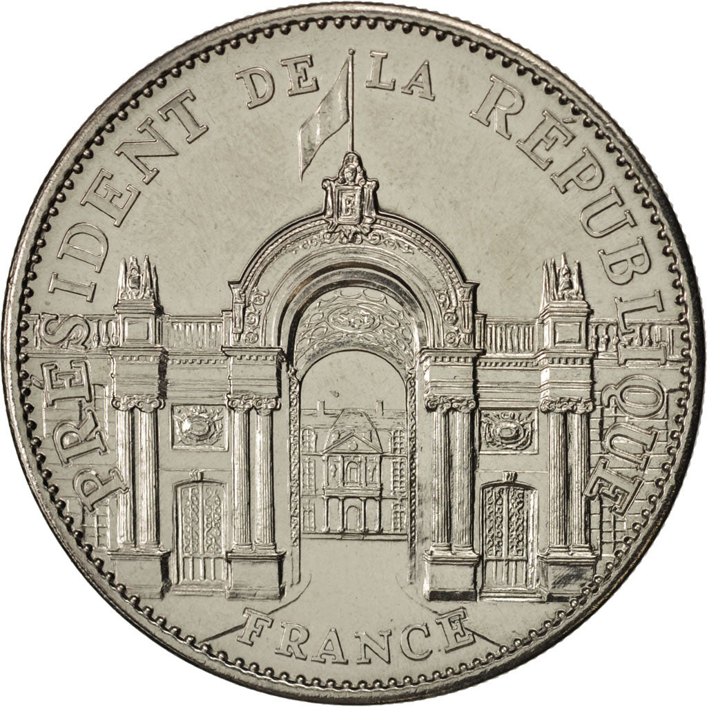 Francia, Medal, François Mitterrand, Président de la République, French Fifth
