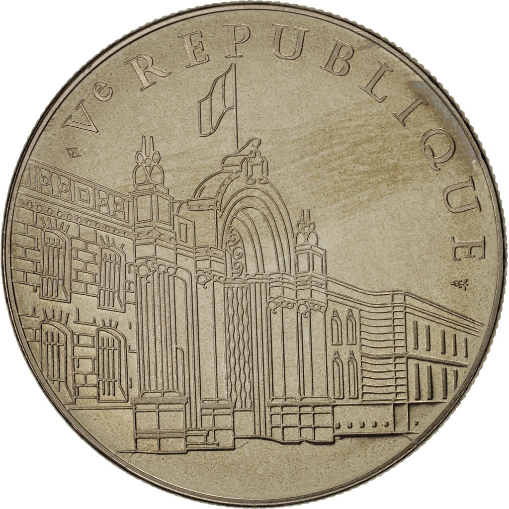Frankrijk, Medal, Ve République, Charles De Gaulle, History, FDC, Nickel