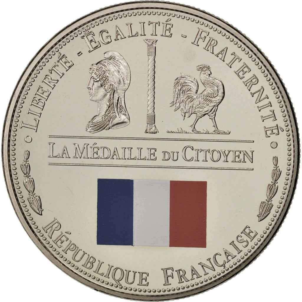 Frankrijk, Medal, La médaille du citoyen, History, FDC, Nickel