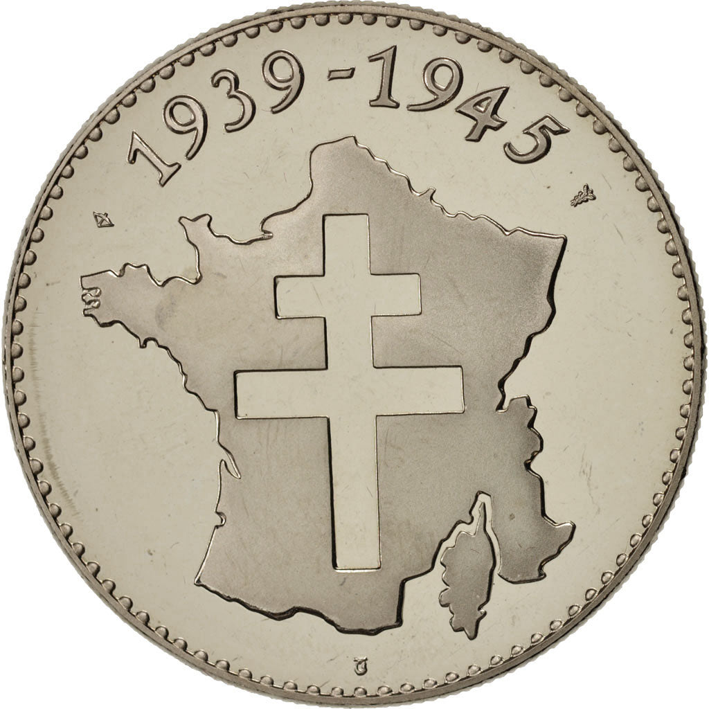 France, Medal, 1935-1945, Berlin, 22 avril - 2 mai 1945, History, FDC, Nickel