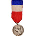 France, Médaille d'honneur du travail, Medal, 1977, Très bon état, Argent, 27