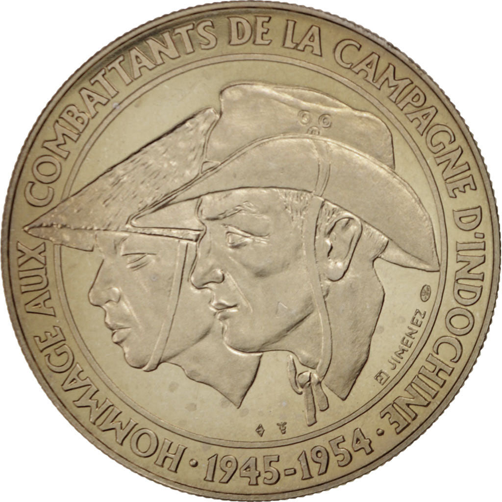 France, Medal, Guerre d'Indochine, Hommage aux combattants, History, MS(65-70)